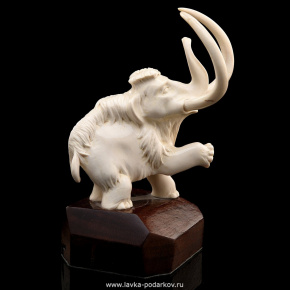 Скульптура из бивня мамонта "Мамонт", фотография 0. Интернет-магазин ЛАВКА ПОДАРКОВ