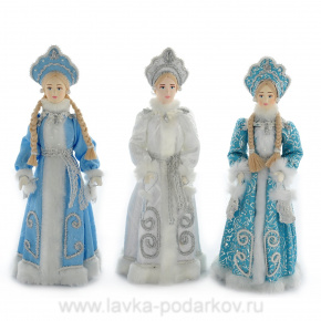 Кукла "Снегурочка в варежках" (в ассортименте), фотография 0. Интернет-магазин ЛАВКА ПОДАРКОВ