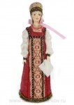 Кукла "Девушка в традиционном национальном костюме"