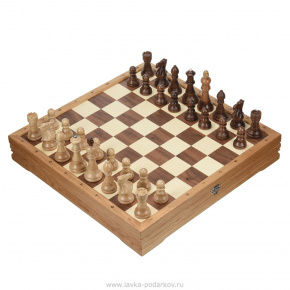 Шахматы деревянные "Стандартные", фотография 0. Интернет-магазин ЛАВКА ПОДАРКОВ
