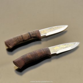 Нож "Лесной" (в ассортименте) Златоуст, фотография 0. Интернет-магазин ЛАВКА ПОДАРКОВ