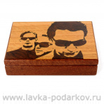 Шкатулка деревянная "Depeche Mode"