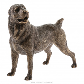 Бронзовая статуэтка "Собака Азиатская овчарка", фотография 0. Интернет-магазин ЛАВКА ПОДАРКОВ