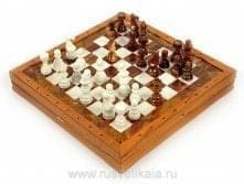 0012253 /RTG-9706 Шахматы "Европейские" каменные 43*43см 