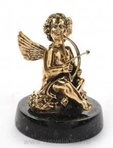 139104 /2 Бронза Скульптура "Амур" 