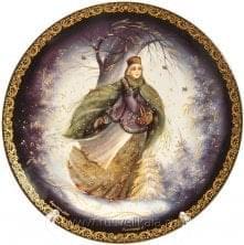 26118-Т200-310 Тарелка "Сказки. СНЕГУРОЧКА" 19см  