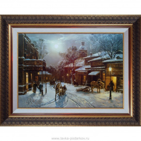 Картина "Никольский переулок" (размер в ассортименте), фотография 0. Интернет-магазин ЛАВКА ПОДАРКОВ