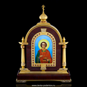 Икона "Великомученик Пантелеймон" Златоуст, фотография 0. Интернет-магазин ЛАВКА ПОДАРКОВ