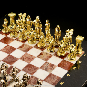 Шахматы из камня "Спартанцы" Златоуст, фотография 0. Интернет-магазин ЛАВКА ПОДАРКОВ