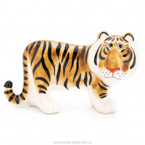 Фарфоровая статуэтка "Тигр" (в ассортименте), фотография 0. Интернет-магазин ЛАВКА ПОДАРКОВ