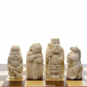 Эксклюзивные шахматы "Русские сказки" рог лося, фотография 0. Интернет-магазин ЛАВКА ПОДАРКОВ