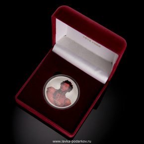 Подарочная медаль "Уваров Ф.П.", фотография 0. Интернет-магазин ЛАВКА ПОДАРКОВ