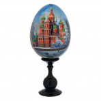Яйцо пасхальное на подставке "Москва"