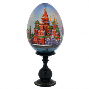 Яйцо пасхальное на подставке "Москва", фотография 0. Интернет-магазин ЛАВКА ПОДАРКОВ