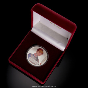 Подарочная медаль "Дурова Н.А.", фотография 0. Интернет-магазин ЛАВКА ПОДАРКОВ