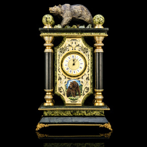 Часы каминные "Медведь". Златоуст, фотография 0. Интернет-магазин ЛАВКА ПОДАРКОВ