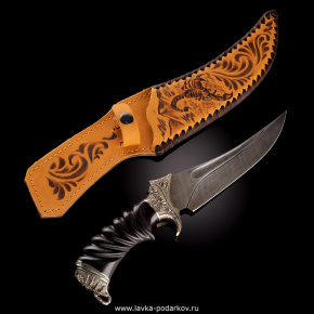 Нож сувенирный «Корсар» (Скорпион), фотография 0. Интернет-магазин ЛАВКА ПОДАРКОВ