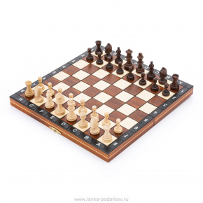 Шахматы деревянные "Магнит", фотография 0. Интернет-магазин ЛАВКА ПОДАРКОВ