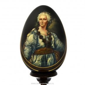 Пасхальное яйцо "Екатерина Великая" на подставке, фотография 0. Интернет-магазин ЛАВКА ПОДАРКОВ