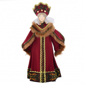 Кукла "Боярыня в традиционном зимнем костюме", фотография 0. Интернет-магазин ЛАВКА ПОДАРКОВ