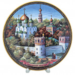 Тарелка сувенирная "Новодевичий монастырь"
