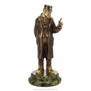 Бронзовая статуэтка "Доктор", фотография 0. Интернет-магазин ЛАВКА ПОДАРКОВ