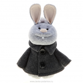 Авторская текстильная игрушка "Кто, кто, Кролик в пальто!", фотография 0. Интернет-магазин ЛАВКА ПОДАРКОВ