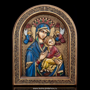Панно-икона "Пресвятая Богородица", фотография 0. Интернет-магазин ЛАВКА ПОДАРКОВ