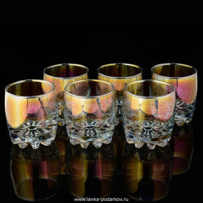 Набор бокалов под виски из цветного стекла 330 мл, фотография 0. Интернет-магазин ЛАВКА ПОДАРКОВ