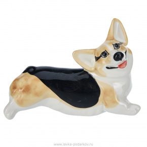 Фарфоровая статуэтка собаки "Корги", фотография 0. Интернет-магазин ЛАВКА ПОДАРКОВ