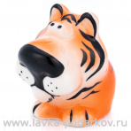 Скульптура "Тигр-царапик" Гжель (в ассортименте)