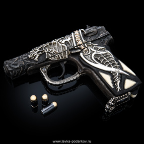 Эксклюзивный охолощенный пистолет Макарова, фотография 0. Интернет-магазин ЛАВКА ПОДАРКОВ