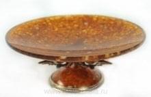 15963-б Янтарь БЛЮДО "Креветки"