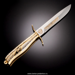 Нож сувенирный «Финка» Златоуст, фотография 0. Интернет-магазин ЛАВКА ПОДАРКОВ