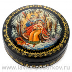 Шкатулка-ларец с художественной росписью "Морозко"