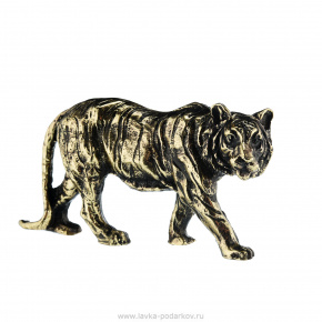 Бронзовая статуэтка "Брутальный тигр", фотография 0. Интернет-магазин ЛАВКА ПОДАРКОВ