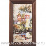 Картина на бересте "Новодевичий монастырь №1"