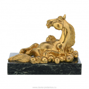 Бронзовая статуэтка "Конь в яблоках", фотография 0. Интернет-магазин ЛАВКА ПОДАРКОВ