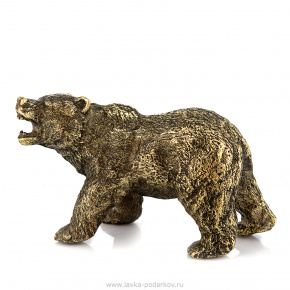 Бронзовая статуэтка "Медведь", фотография 0. Интернет-магазин ЛАВКА ПОДАРКОВ