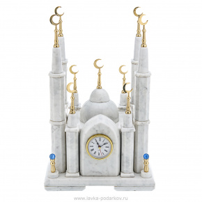 Часы из натурального камня "Мечеть", фотография 0. Интернет-магазин ЛАВКА ПОДАРКОВ