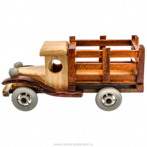 Деревянная игрушка "Грузовик", фотография 0. Интернет-магазин ЛАВКА ПОДАРКОВ