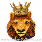 Шкатулка из янтаря "Король Лев"
