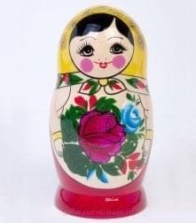 8157-6м-13см  Матрешка Семеновская "Символ олимпиады" 6м