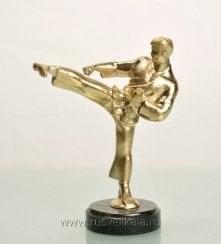 10702 Бронза Скульптура "Каратист"