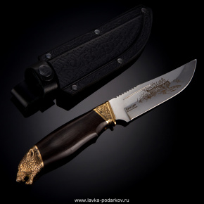 Нож сувенирный "Рысь" , фотография 0. Интернет-магазин ЛАВКА ПОДАРКОВ