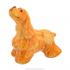 Фарфоровая статуэтка "Собака Американский кокер-спаниель", фотография 0. Интернет-магазин ЛАВКА ПОДАРКОВ