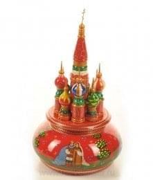  Златоуст ГРАВЮРА  Икона "Архангел Михаил"  (рама, пенал) Латунь. Фианиты, Орех