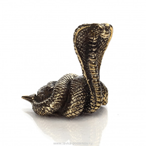 Бронзовая статуэтка "Змея", фотография 0. Интернет-магазин ЛАВКА ПОДАРКОВ
