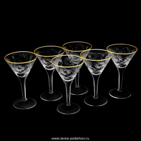 Набор хрустальных бокалов для мартини 140 мл. 6 шт., фотография 0. Интернет-магазин ЛАВКА ПОДАРКОВ