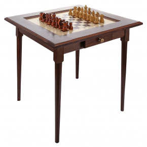 Шахматный стол с фигурами из дерева, фотография 0. Интернет-магазин ЛАВКА ПОДАРКОВ